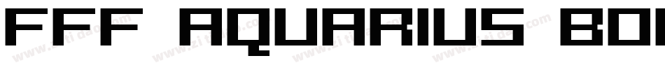 FFF Aquarius Bold Condensed字体转换